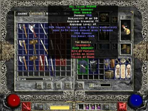 call to arms weapon diablo 2